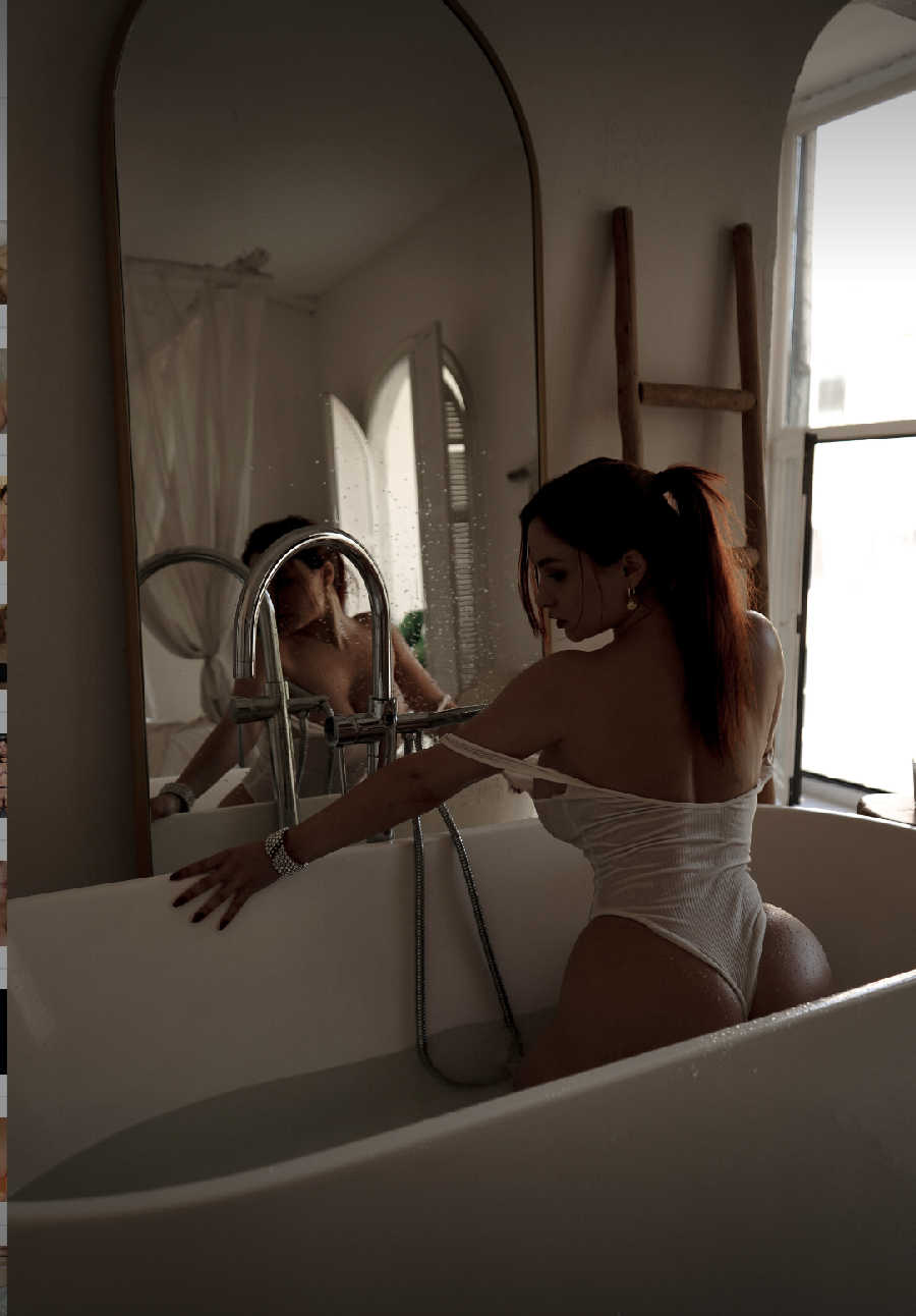 A playful frame from Miranda Faith nude — online in Monrovia